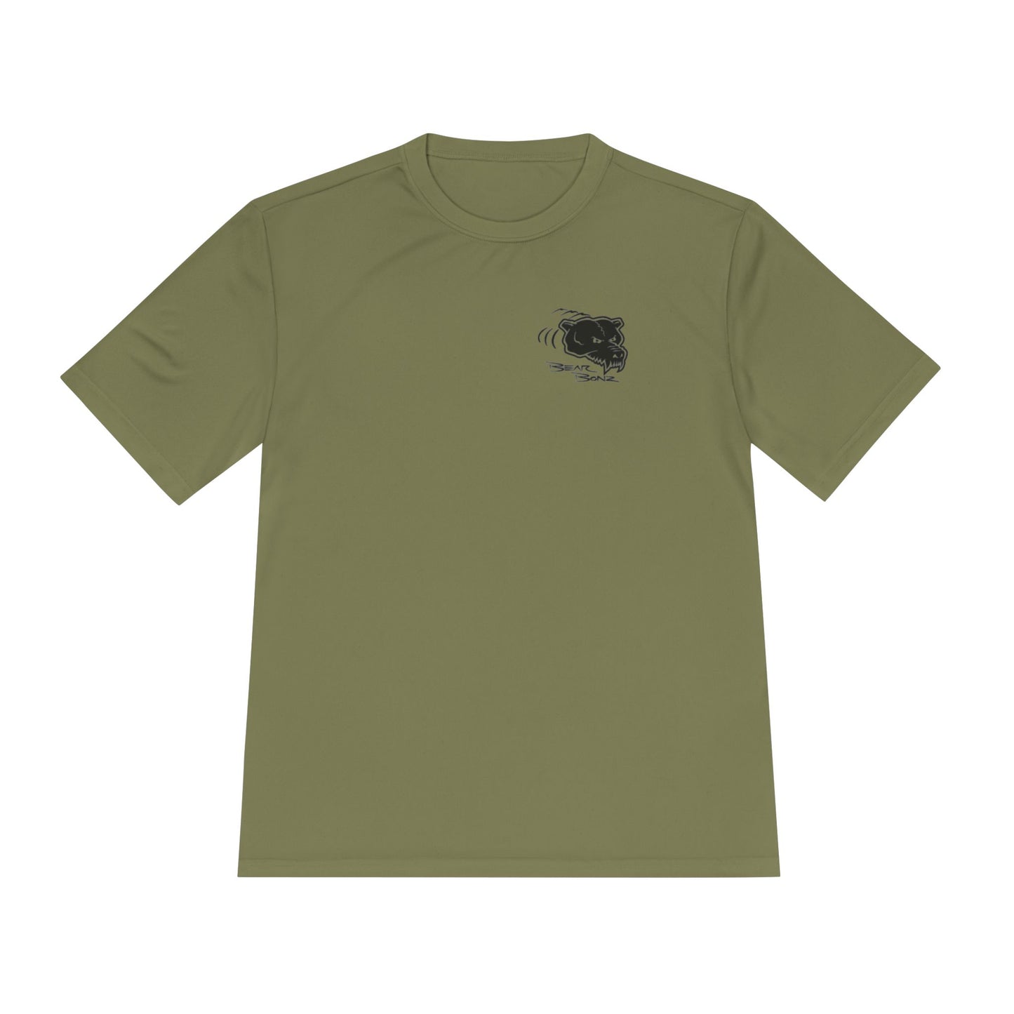 Bear Bonz Moisture Wicking Tee, Sports Shirt, Workout Apparel, Summer Essential