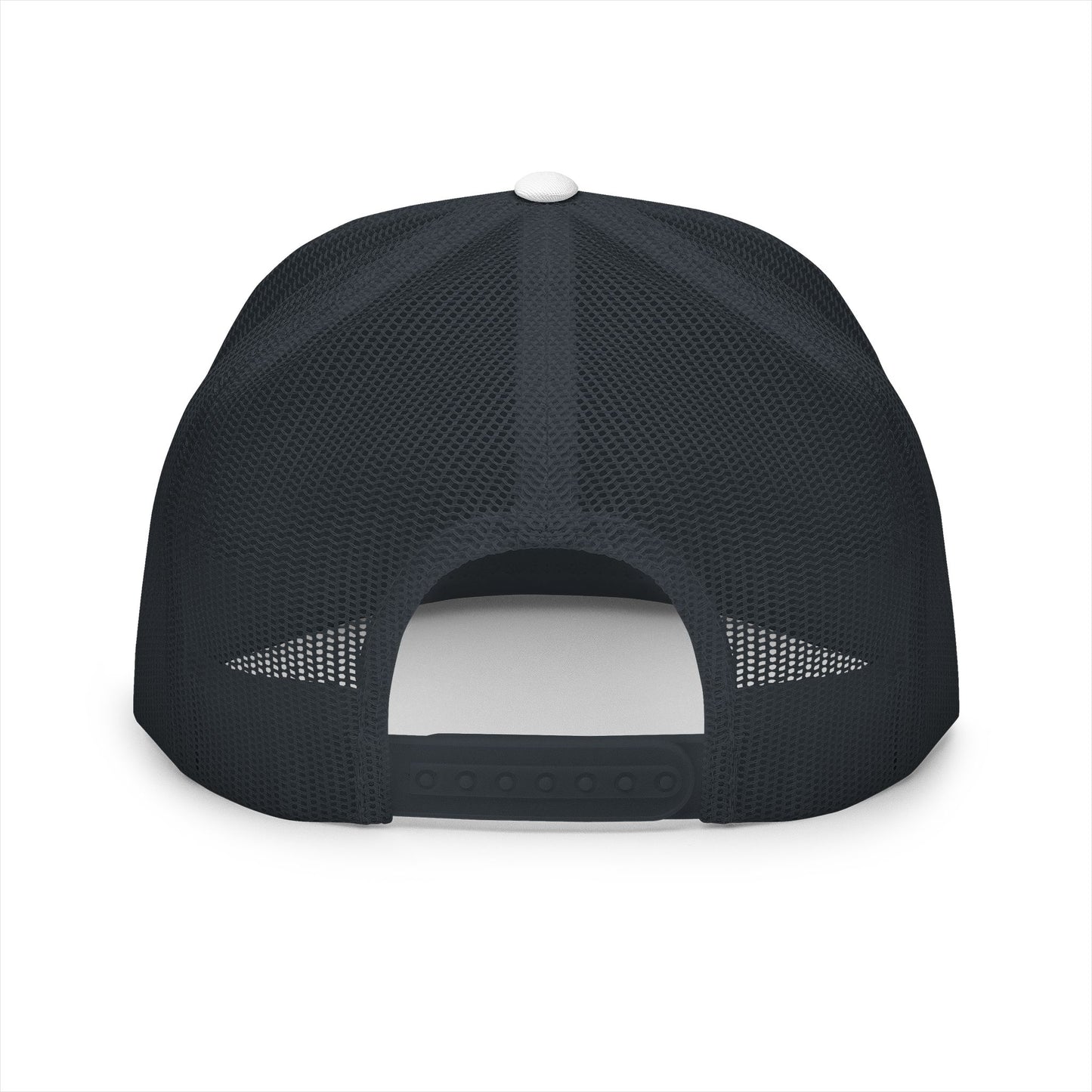 Bear Bonz Embroidered 5 Panel Trucker Cap
