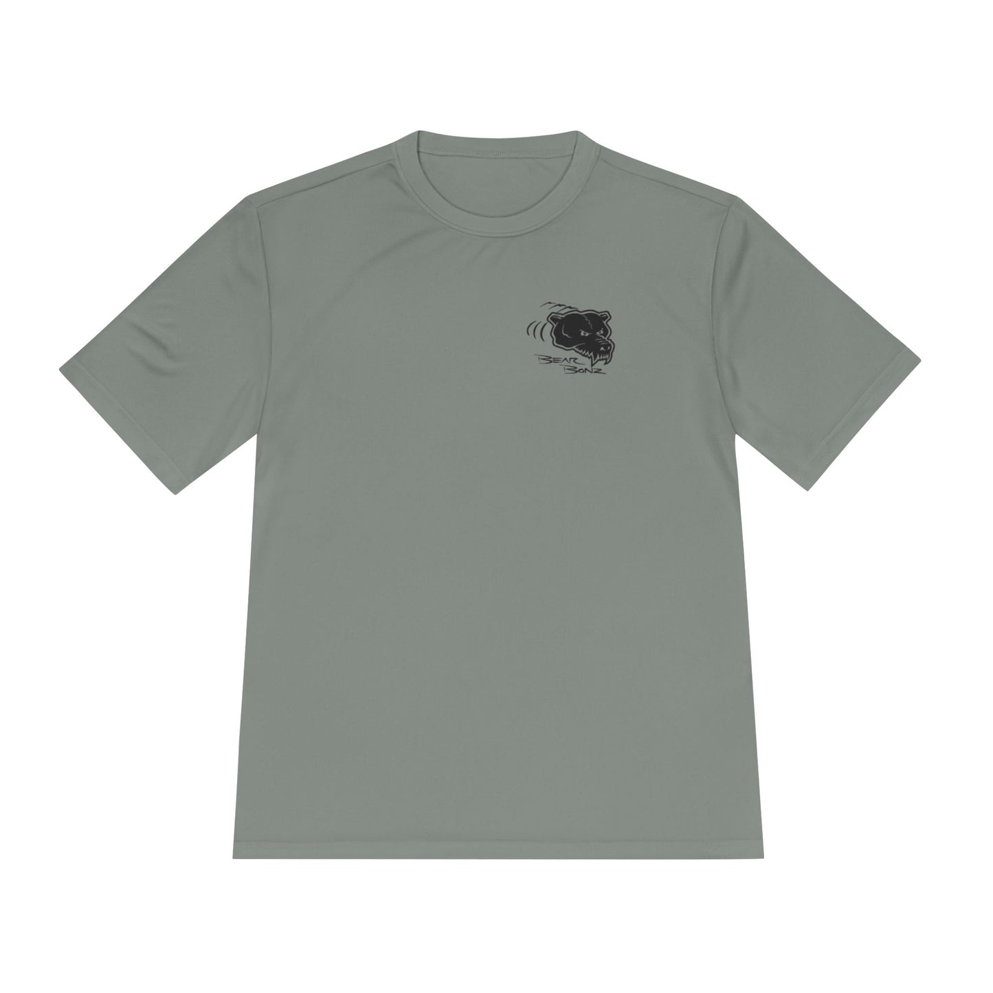 Bear Bonz Moisture Wicking Tee, Sports Shirt, Workout Apparel, Summer Essential