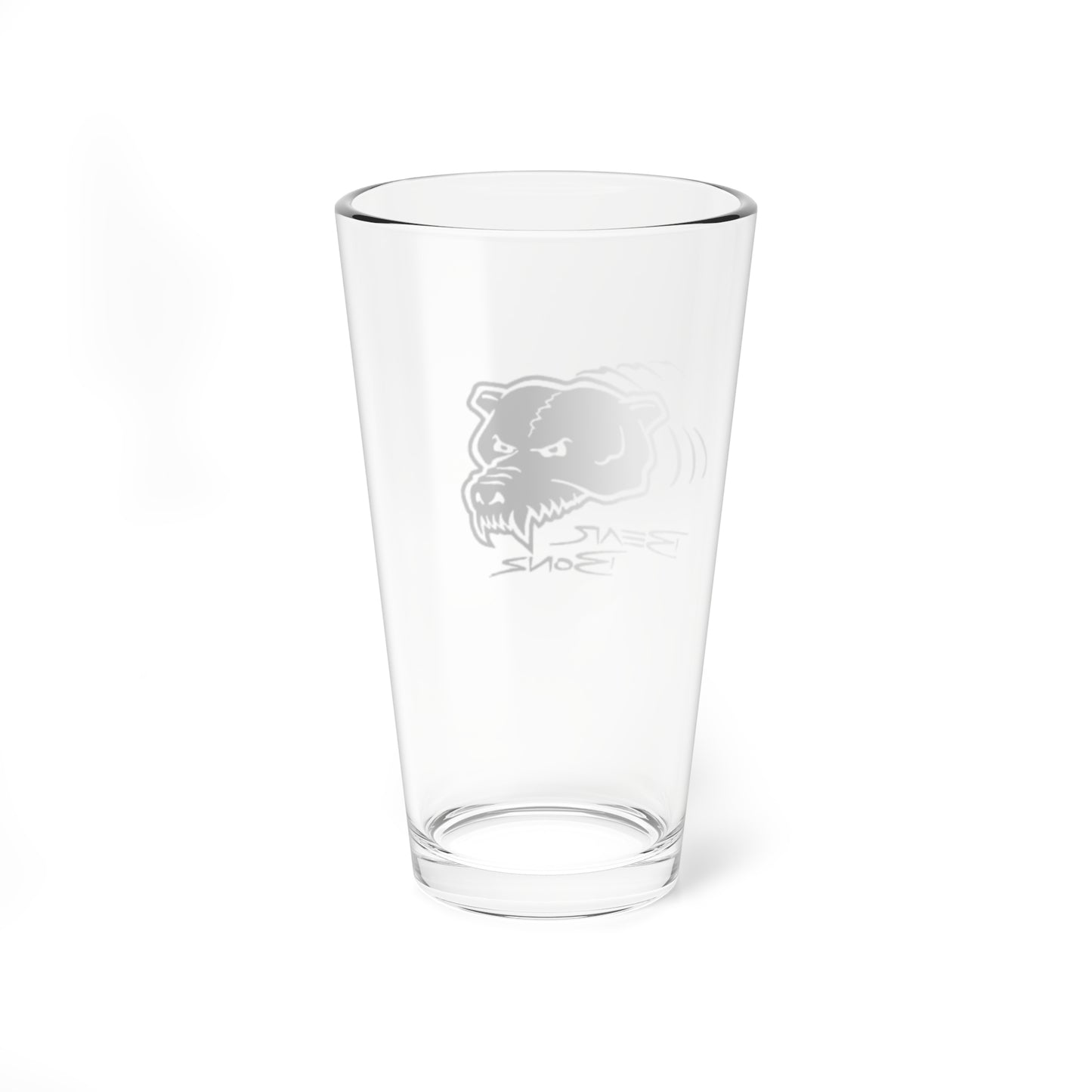 Bear Bonz Design Pint Glass