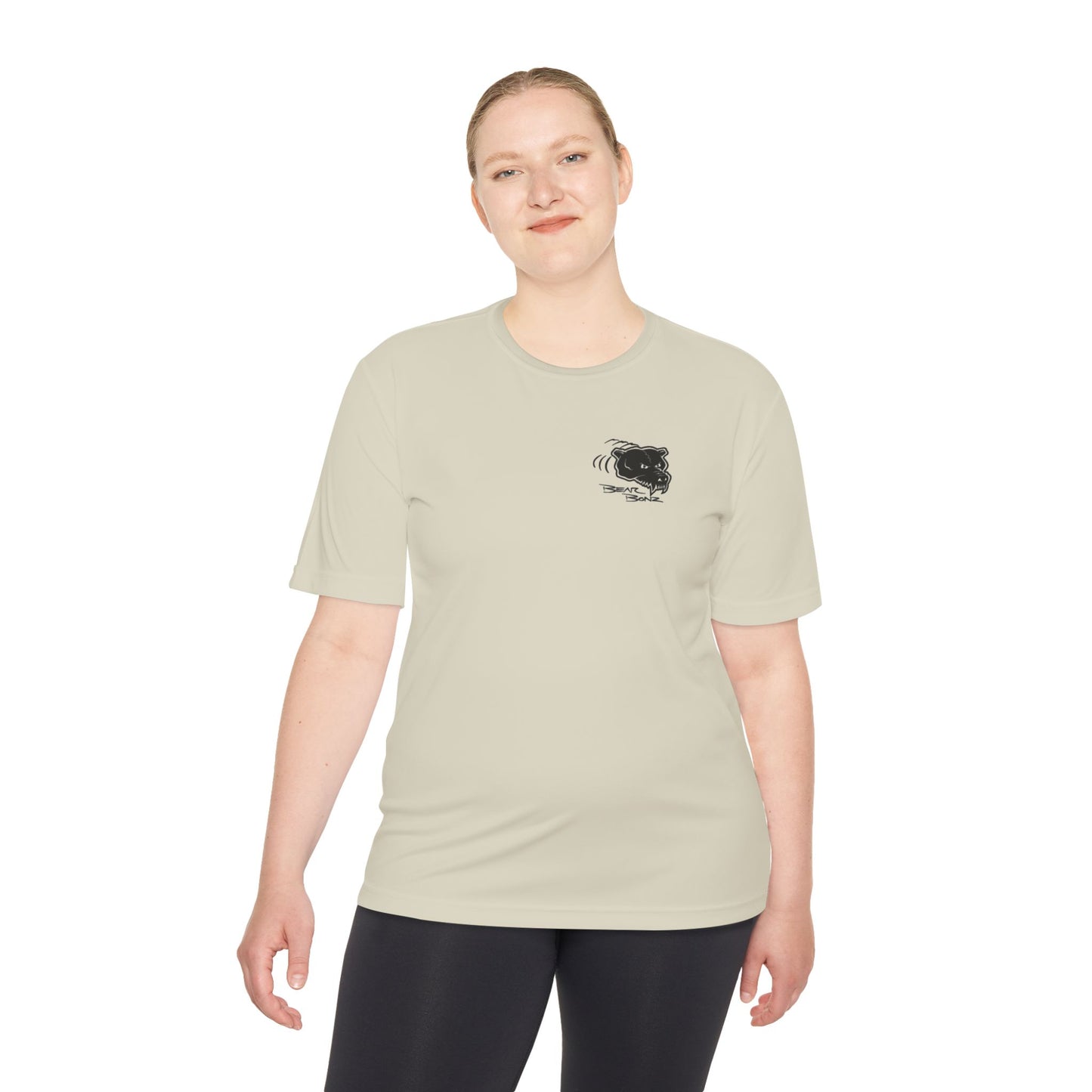 Bear Bonz Moisture Wicking Tee, Sports Shirt, Workout Apparel, Summer Essential