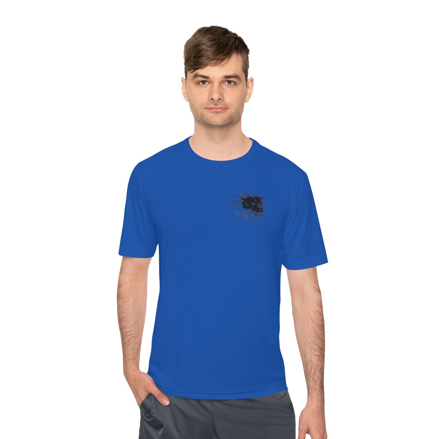 Bear Bonz Moisture Wicking Tee, Sports Shirt, Workout Apparel, Summer Essential