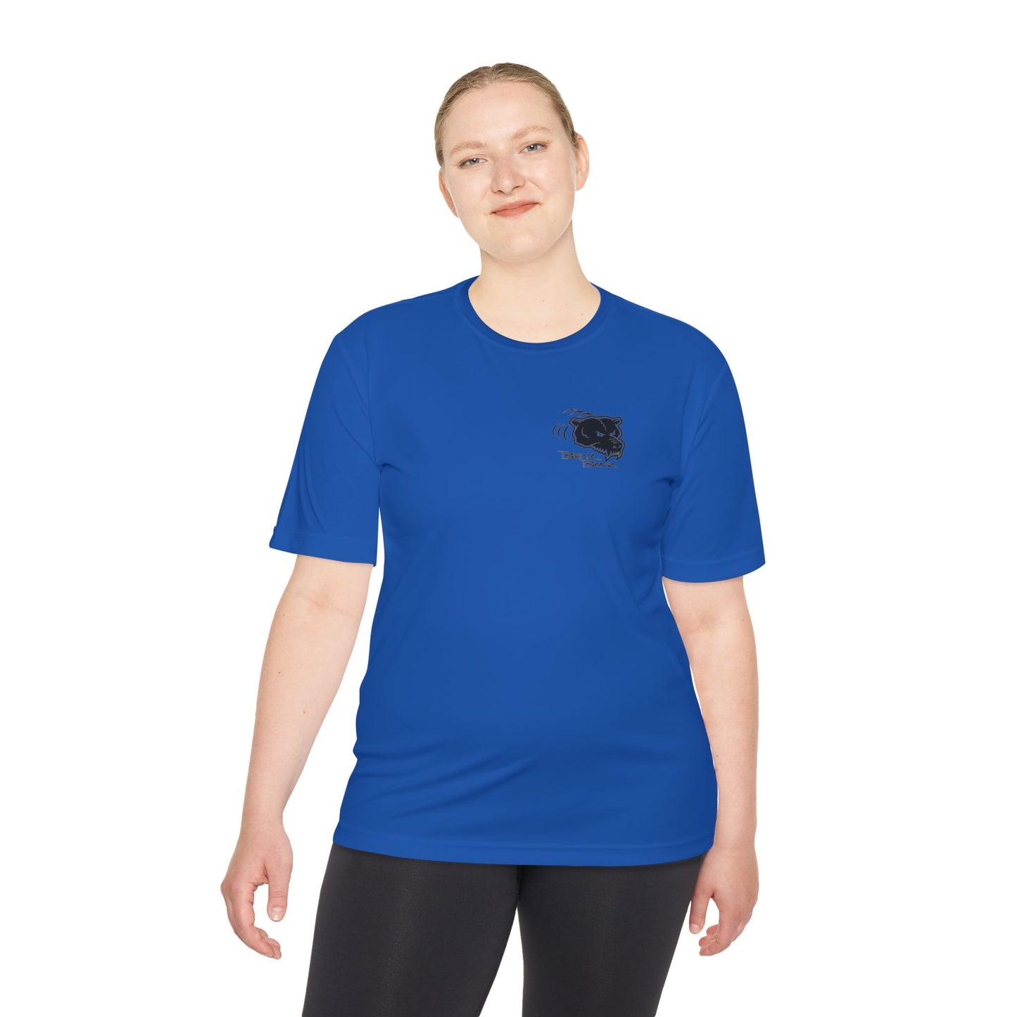 Bear Bonz Moisture Wicking Tee, Sports Shirt, Workout Apparel, Summer Essential