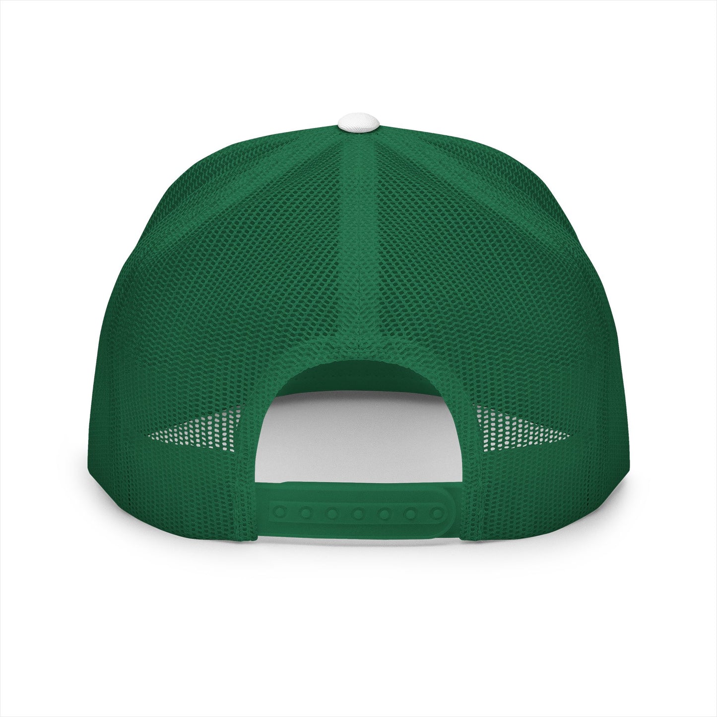 Bear Bonz Embroidered 5 Panel Trucker Cap