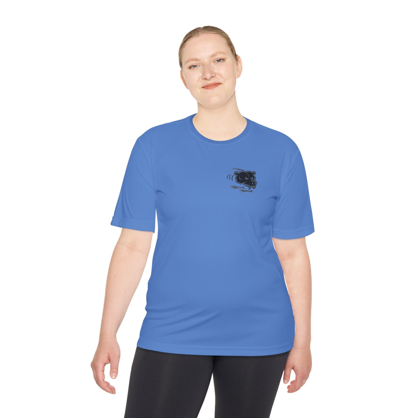 Bear Bonz Moisture Wicking Tee, Sports Shirt, Workout Apparel, Summer Essential