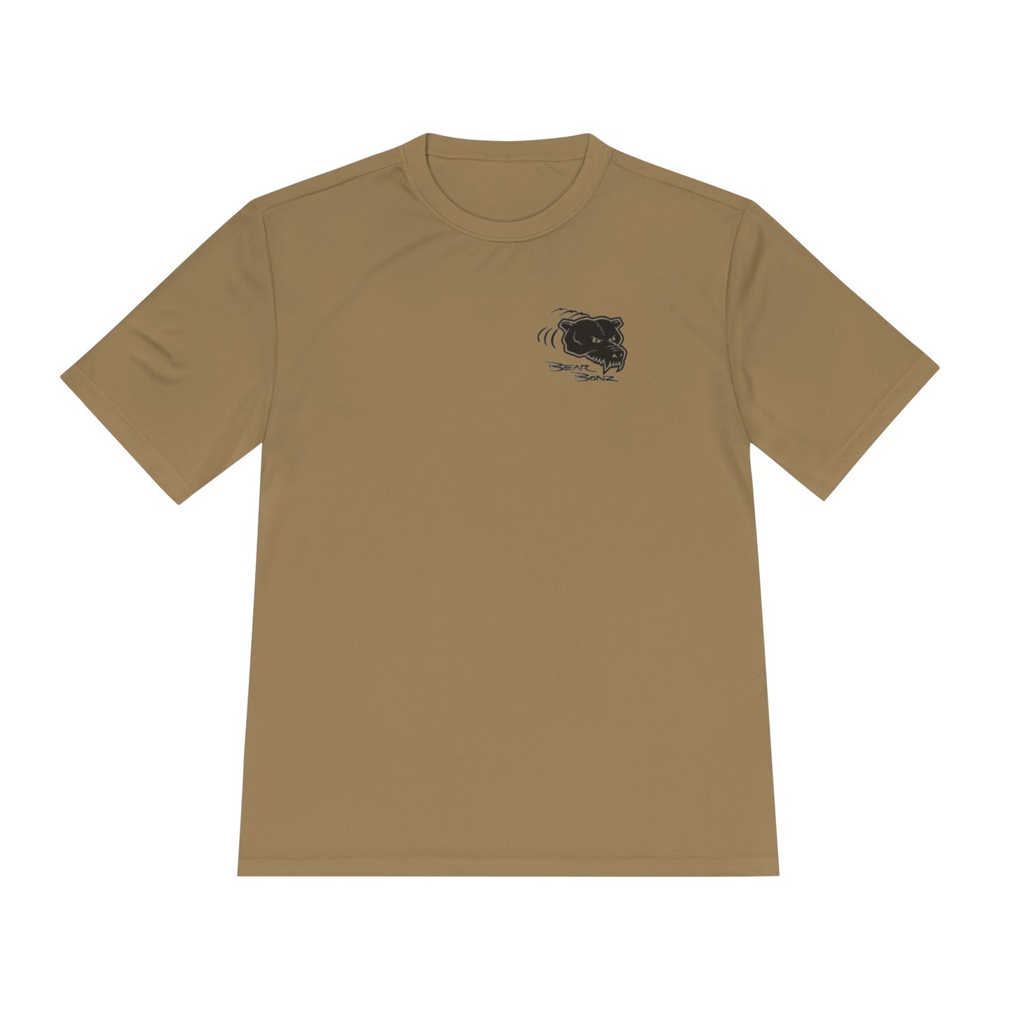 Bear Bonz Moisture Wicking Tee, Sports Shirt, Workout Apparel, Summer Essential