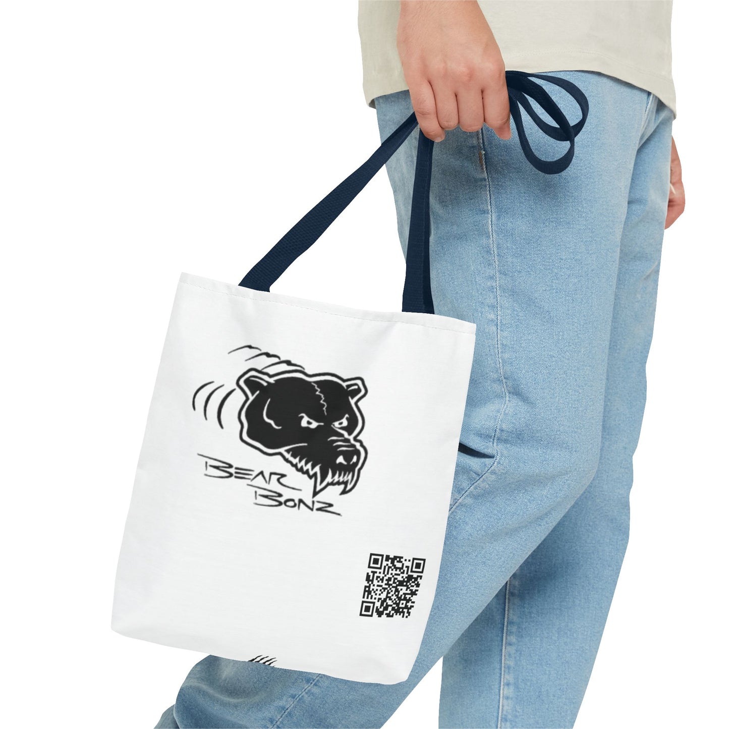 Bear Bonz Graphic Tote Bag - 8 Color Options