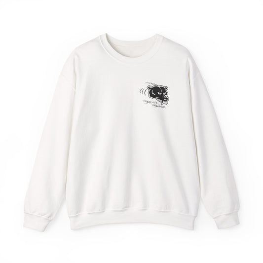 Bear Bonz TM Beast Mode Crewneck Sweatshirt - Unisex, Cozy Sweatshirt