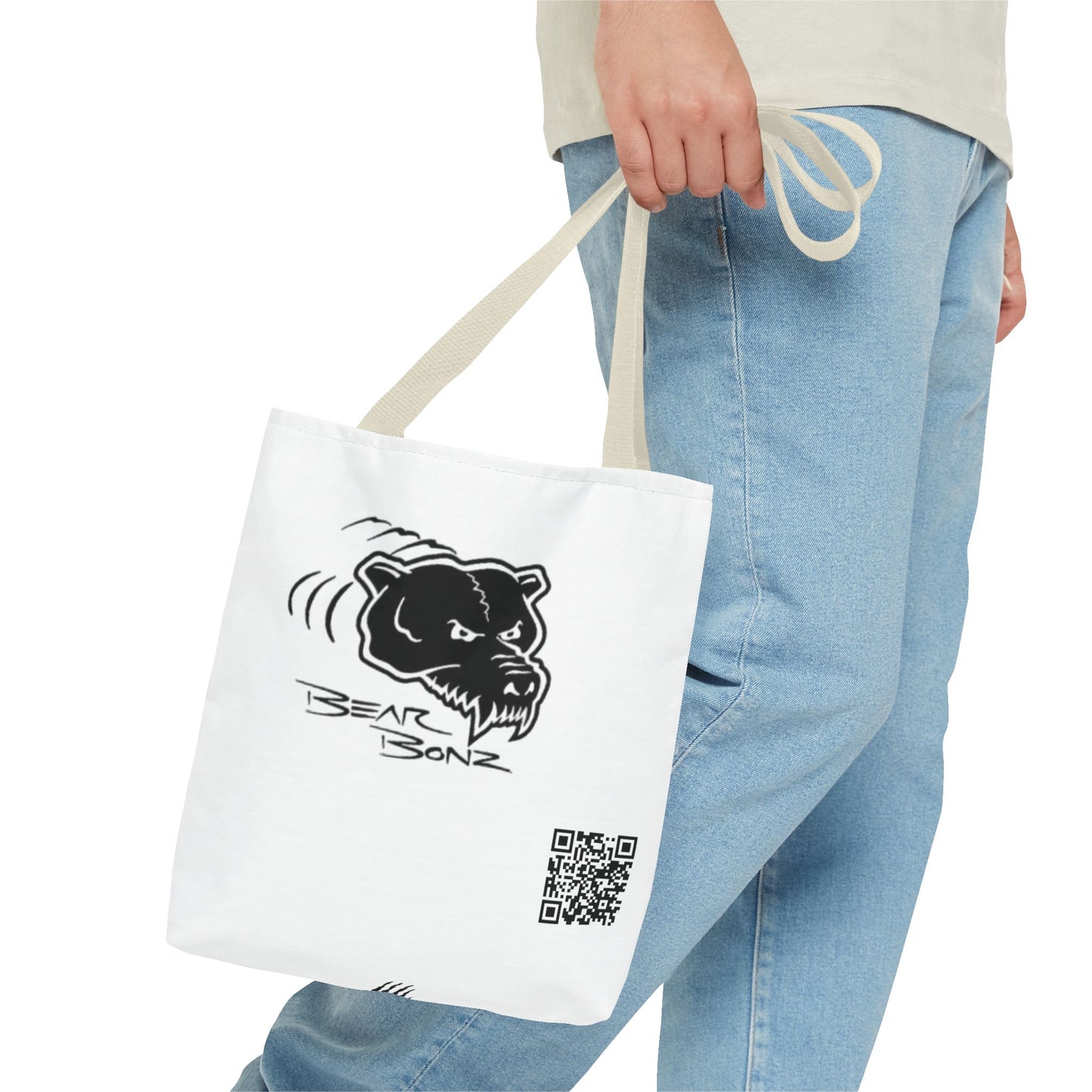 Bear Bonz Graphic Tote Bag - 8 Color Options