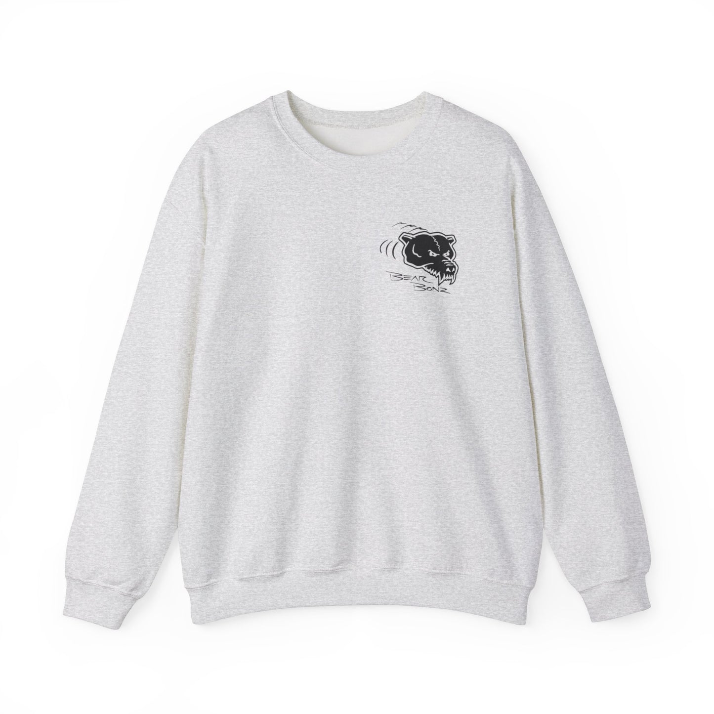 Bear Bonz TM Beast Mode Crewneck Sweatshirt - Unisex, Cozy Sweatshirt