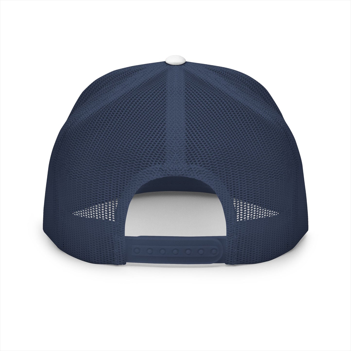Bear Bonz Embroidered 5 Panel Trucker Cap