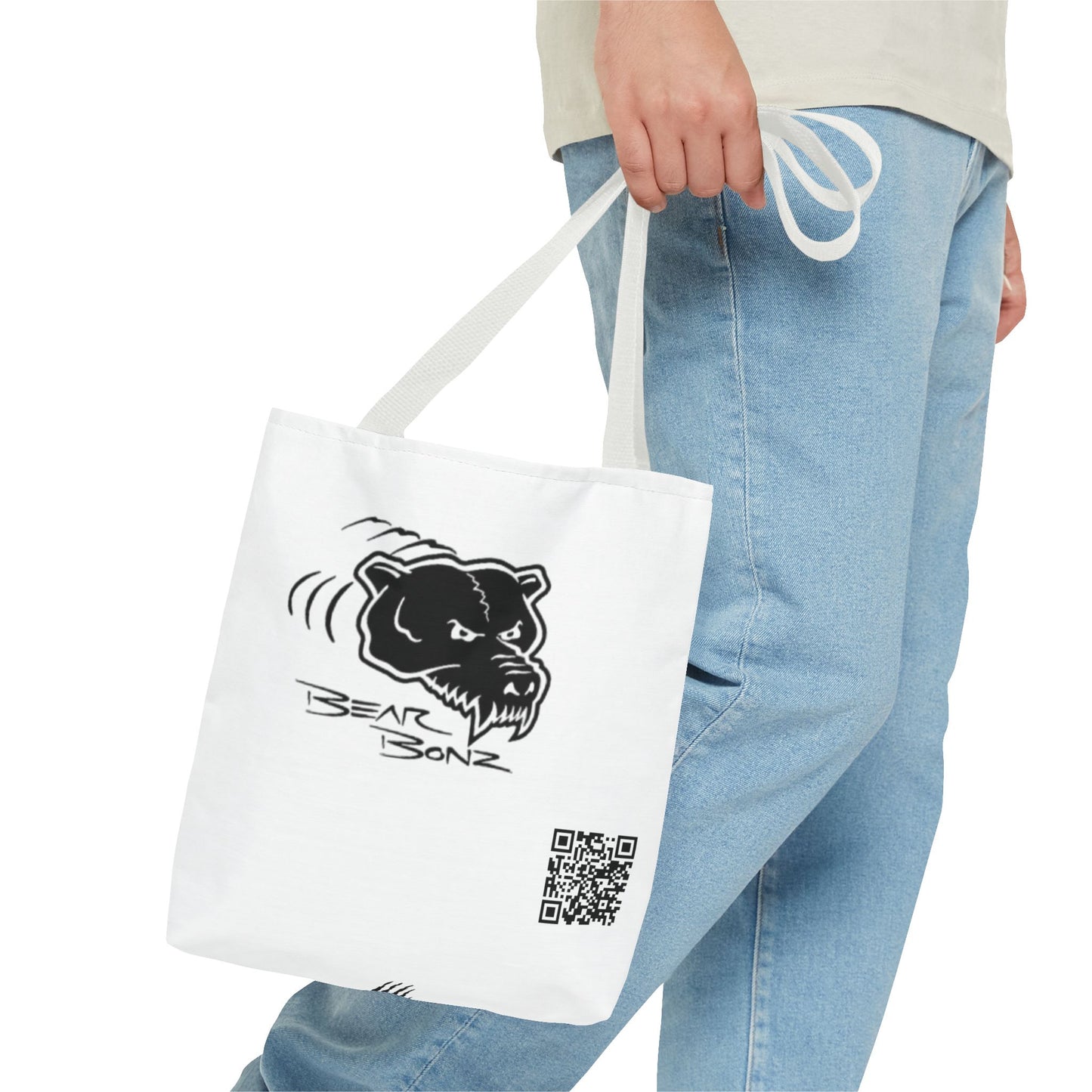 Bear Bonz Graphic Tote Bag - 8 Color Options