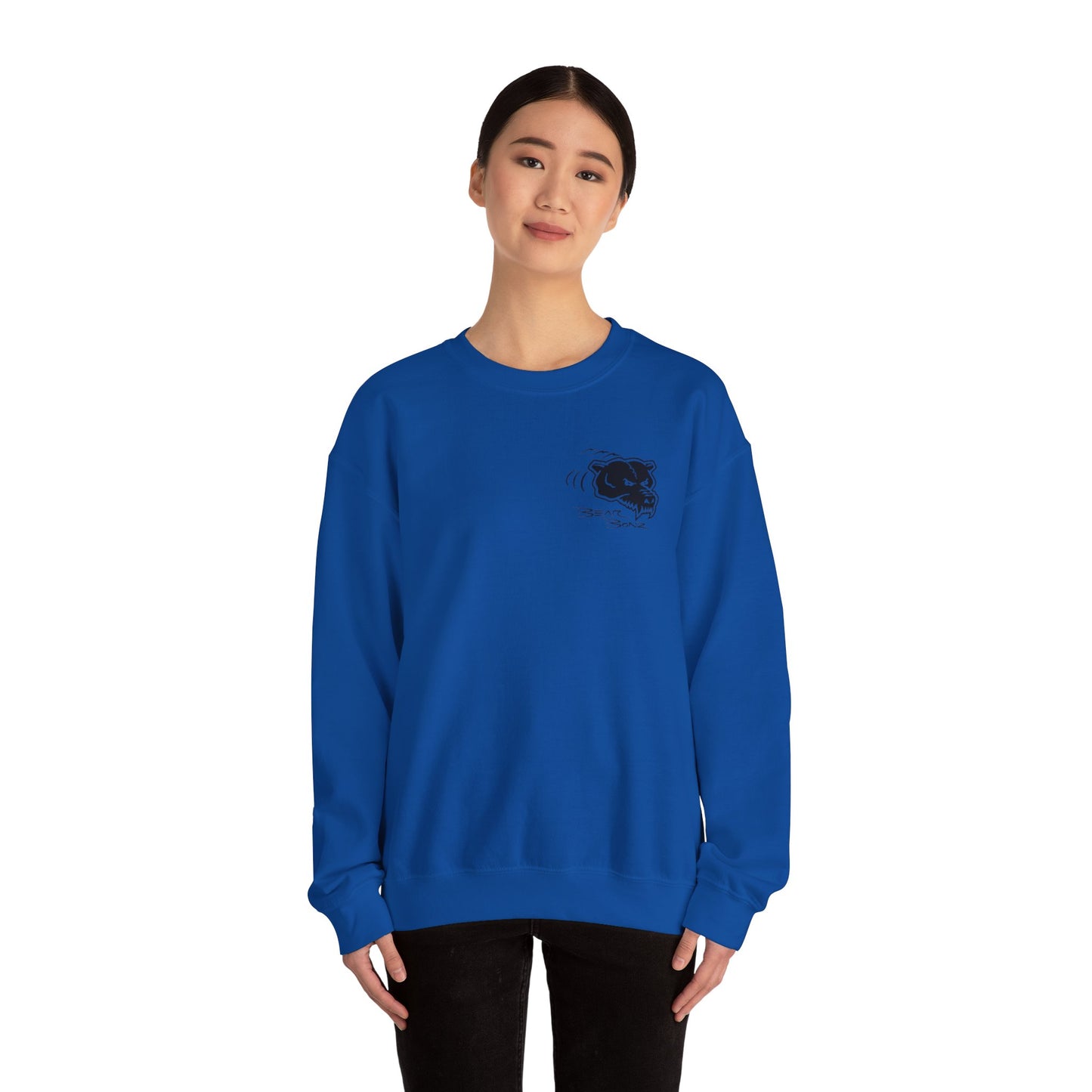 Bear Bonz TM Beast Mode Crewneck Sweatshirt - Unisex, Cozy Sweatshirt