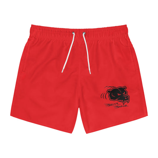 Red  Bear Bonz Swim Trunks
