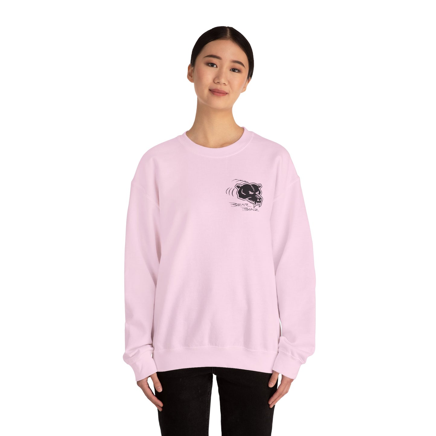 Bear Bonz TM Beast Mode Crewneck Sweatshirt - Unisex, Cozy Sweatshirt