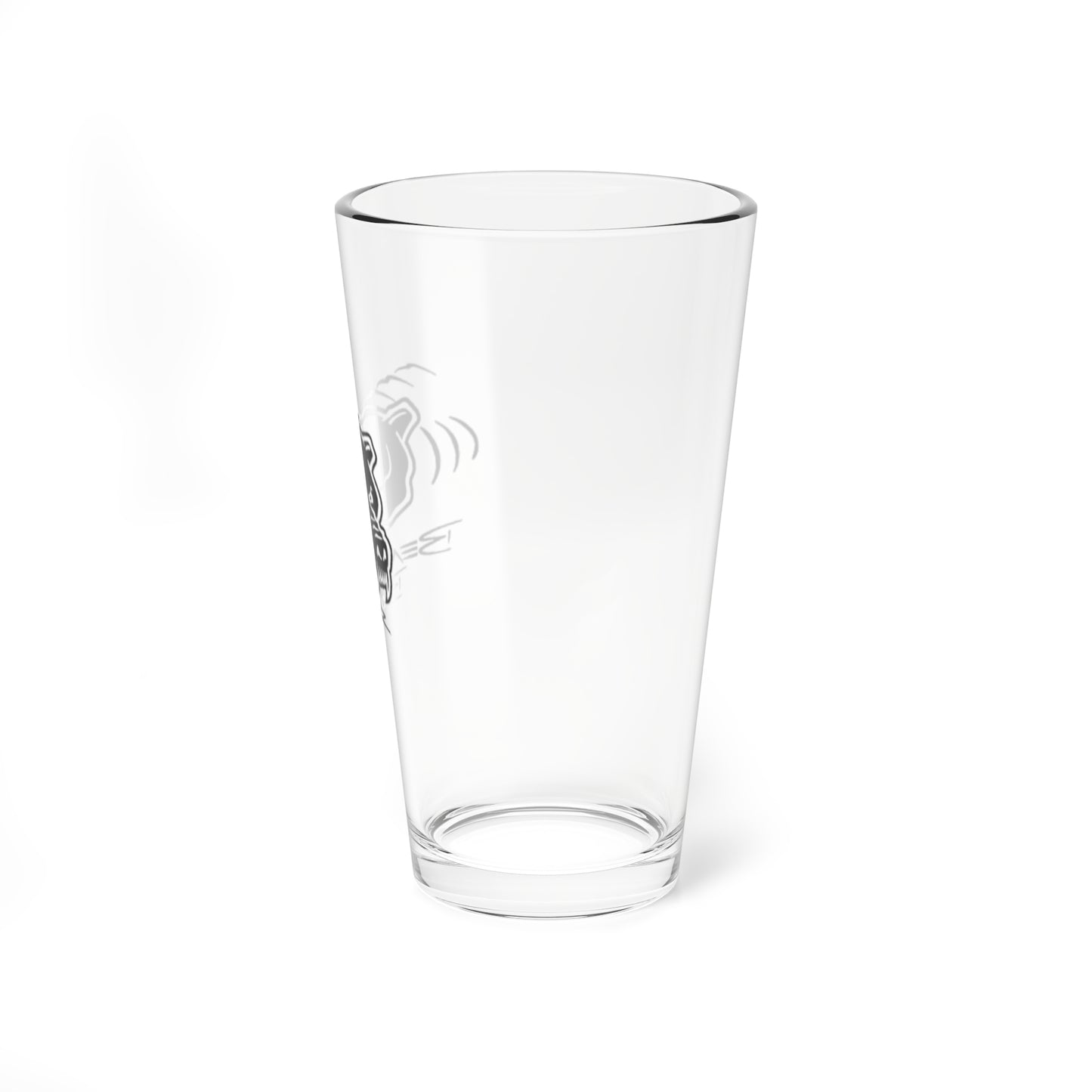Bear Bonz Design Pint Glass