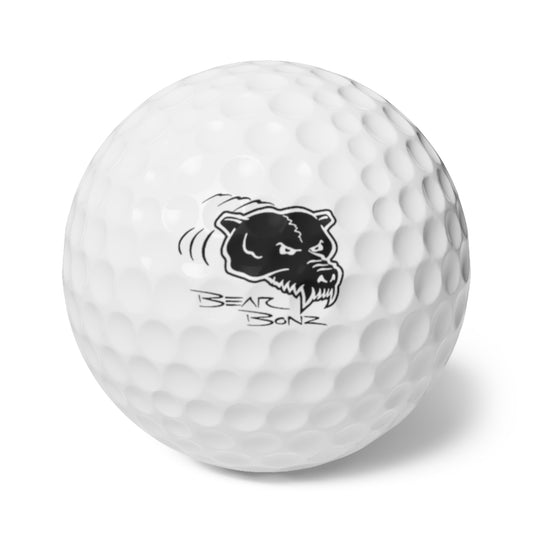 Bear Bonz Custom Golf Balls , 6 Pack