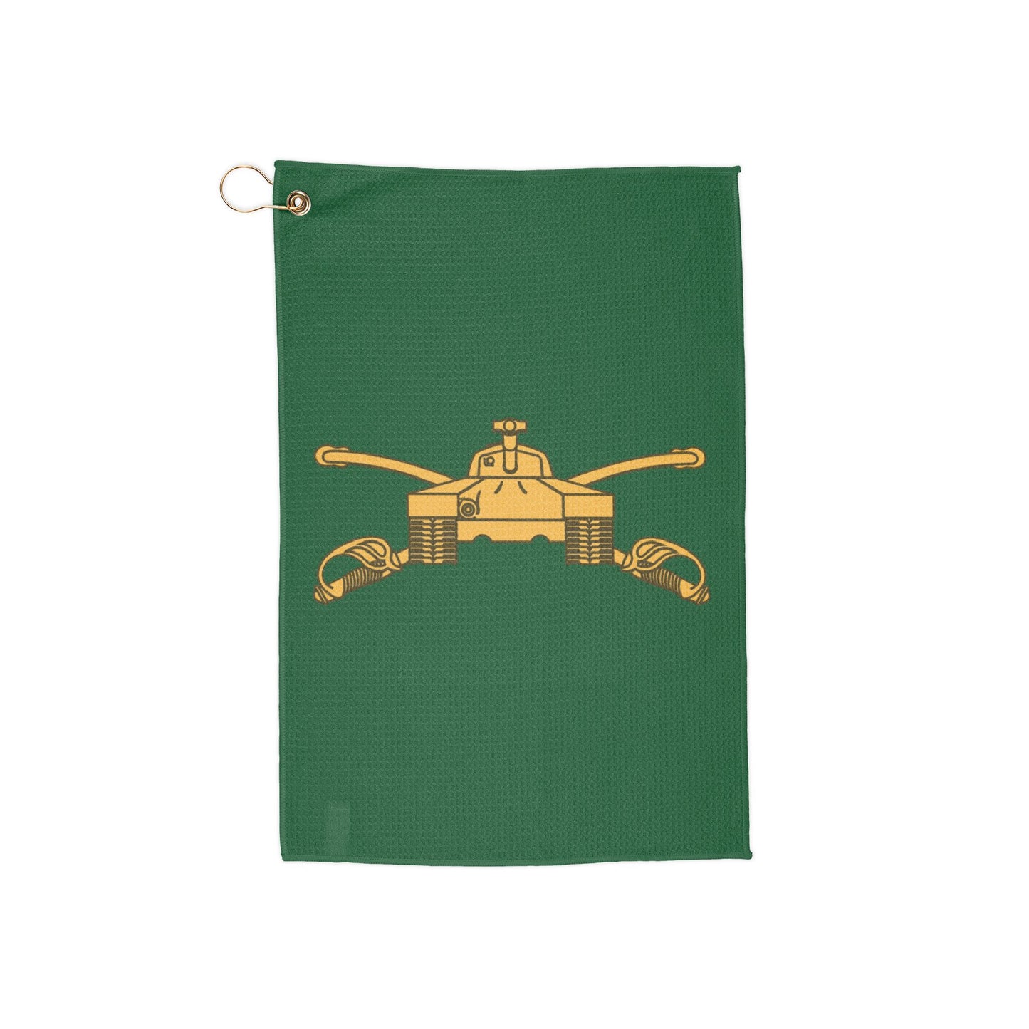 US Army Armored Cavalry Golf Towel