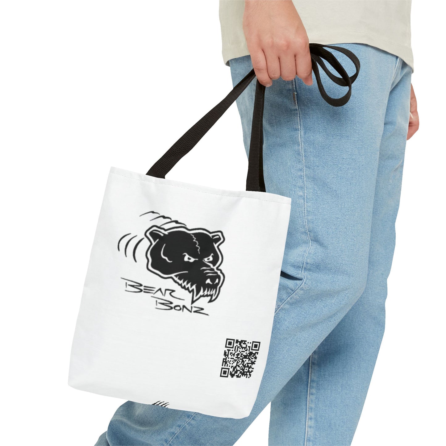 Bear Bonz Graphic Tote Bag - 8 Color Options