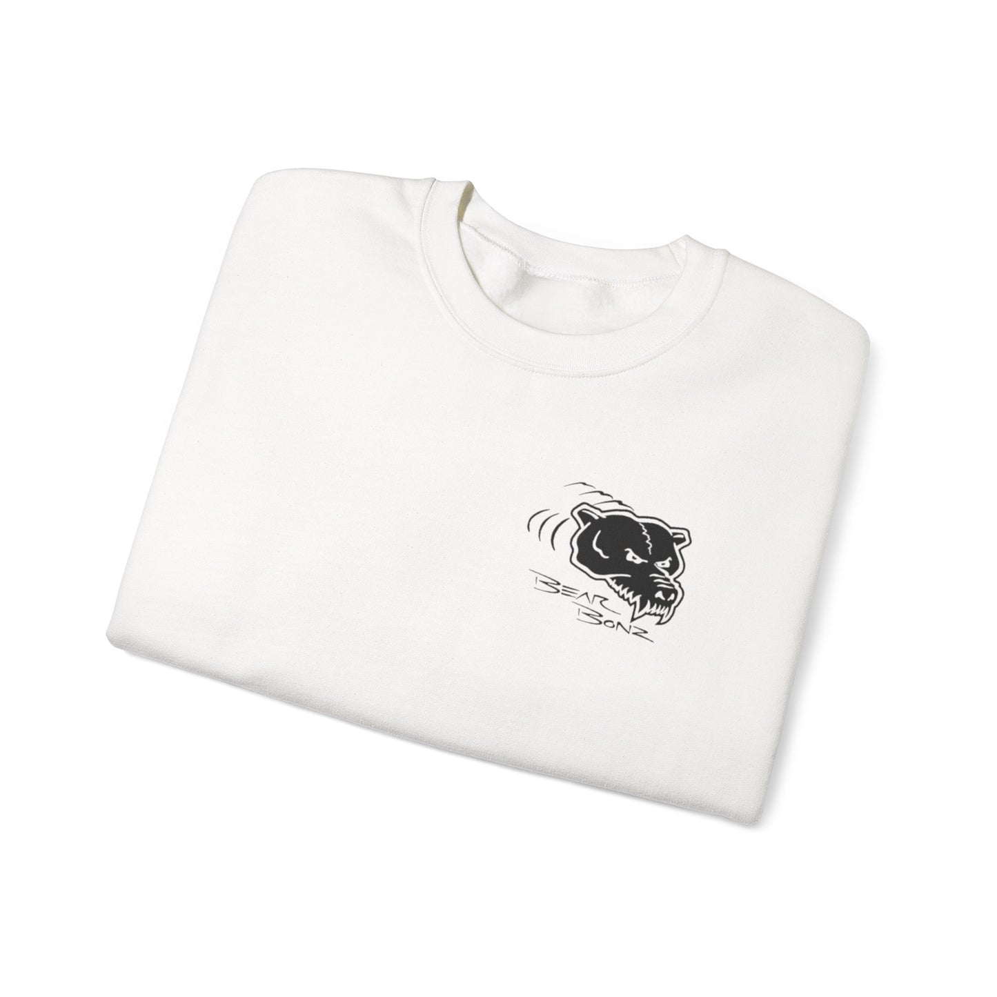 Bear Bonz TM Beast Mode Crewneck Sweatshirt - Unisex, Cozy Sweatshirt