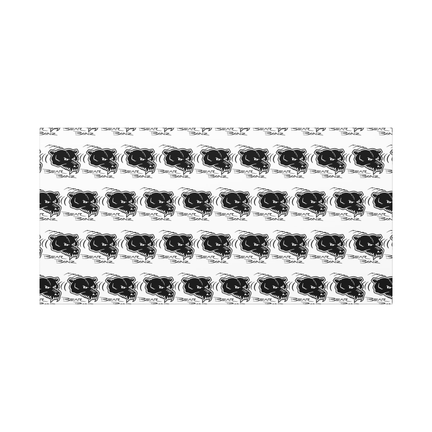 Bear Bonz Canvas Wall Art - Modern