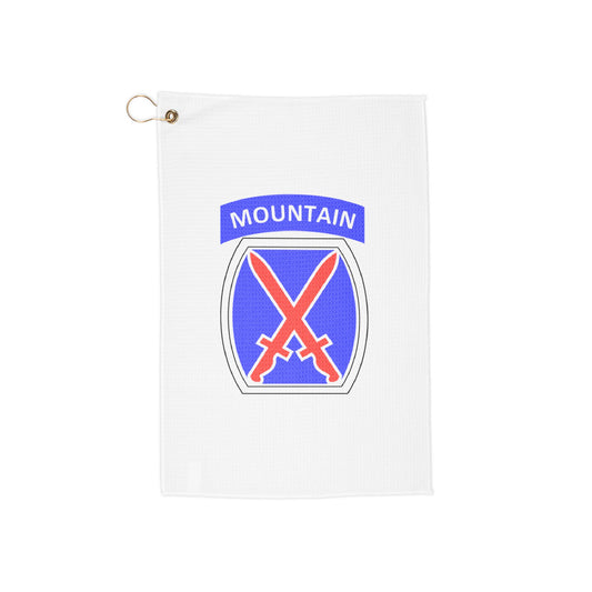 10th Mountain Division Golf Towel