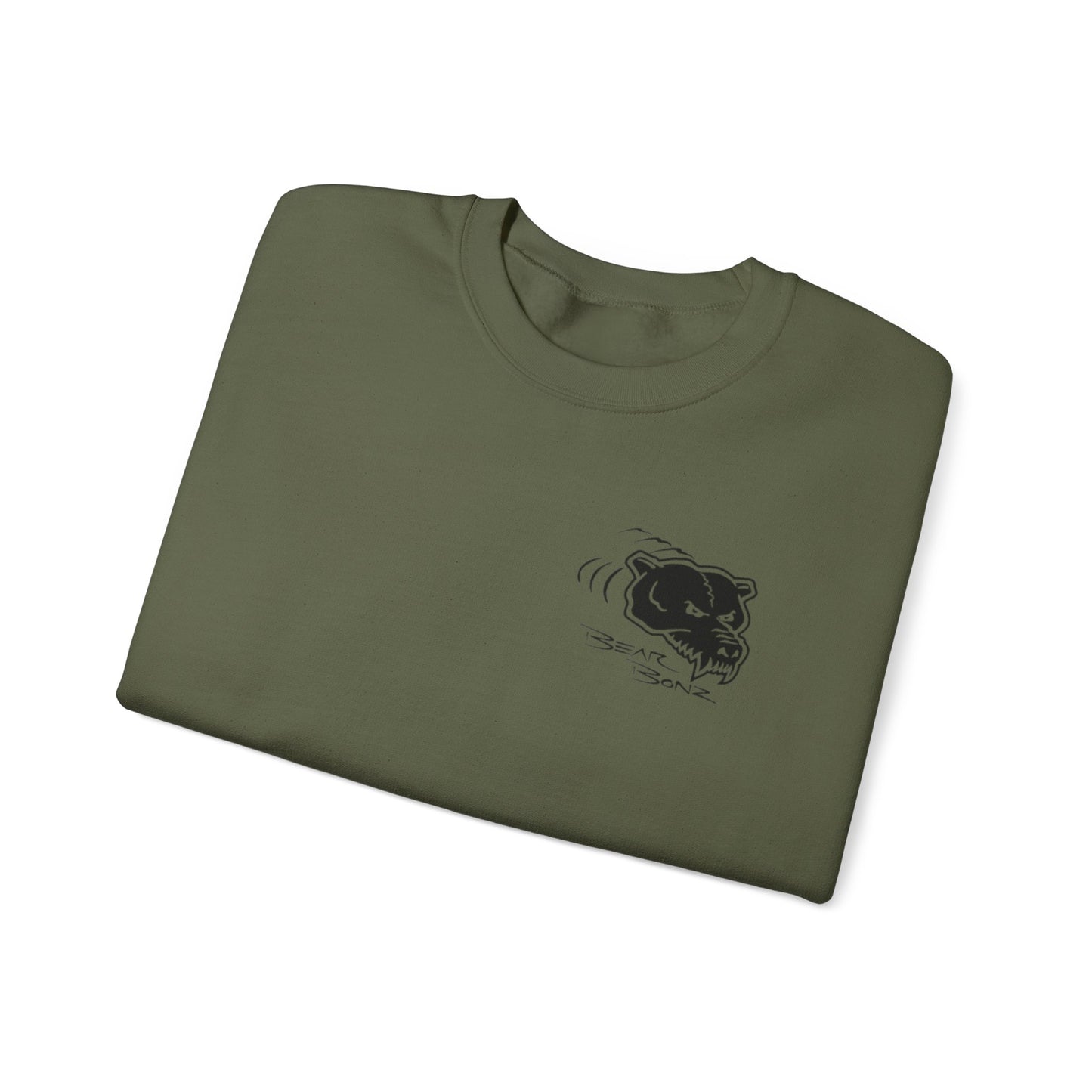 Bear Bonz TM Beast Mode Crewneck Sweatshirt - Unisex, Cozy Sweatshirt
