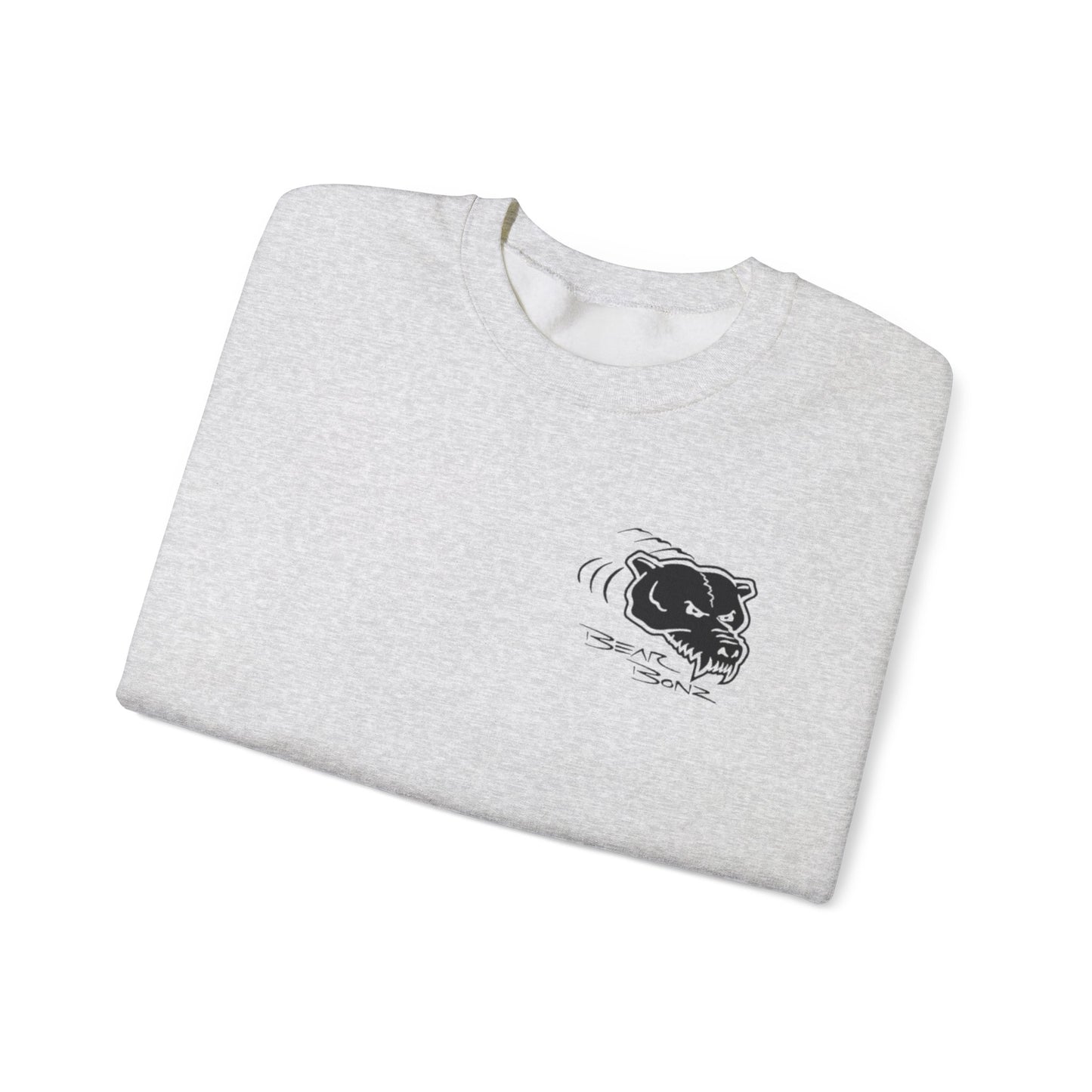 Bear Bonz TM Beast Mode Crewneck Sweatshirt - Unisex, Cozy Sweatshirt