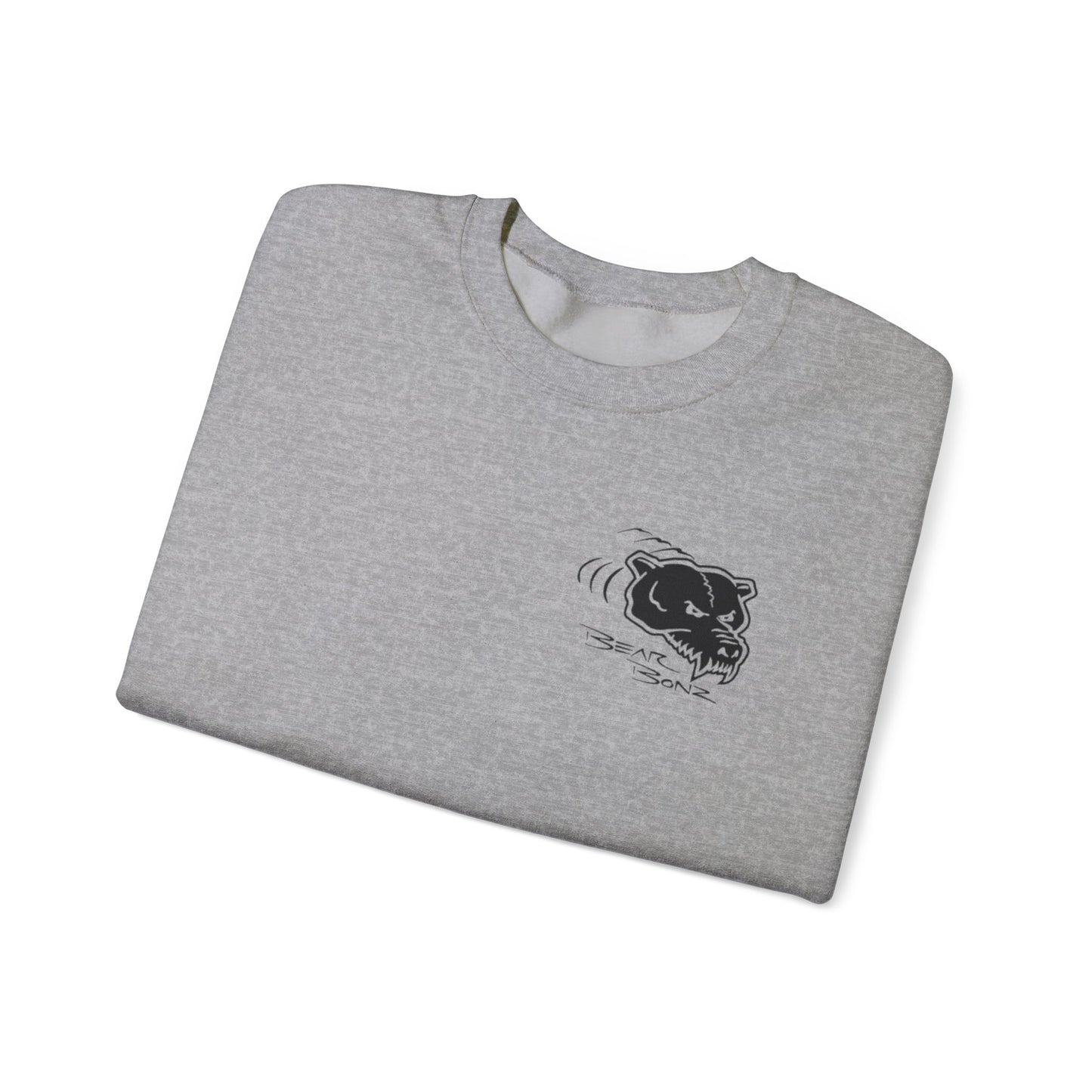 Bear Bonz TM Beast Mode Crewneck Sweatshirt - Unisex, Cozy Sweatshirt