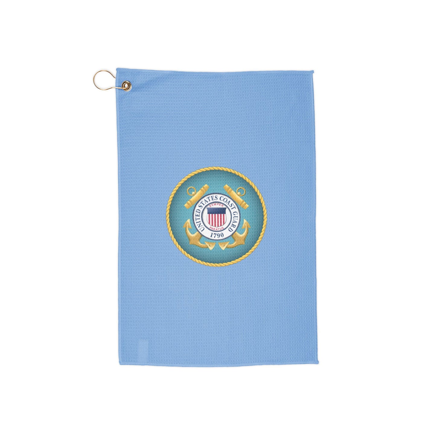 US Coast Guard Seal Golf Towel  Premium Absorbent Golf Accessories