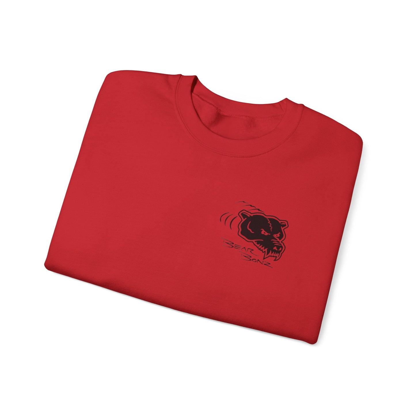 Bear Bonz TM Beast Mode Crewneck Sweatshirt - Unisex, Cozy Sweatshirt